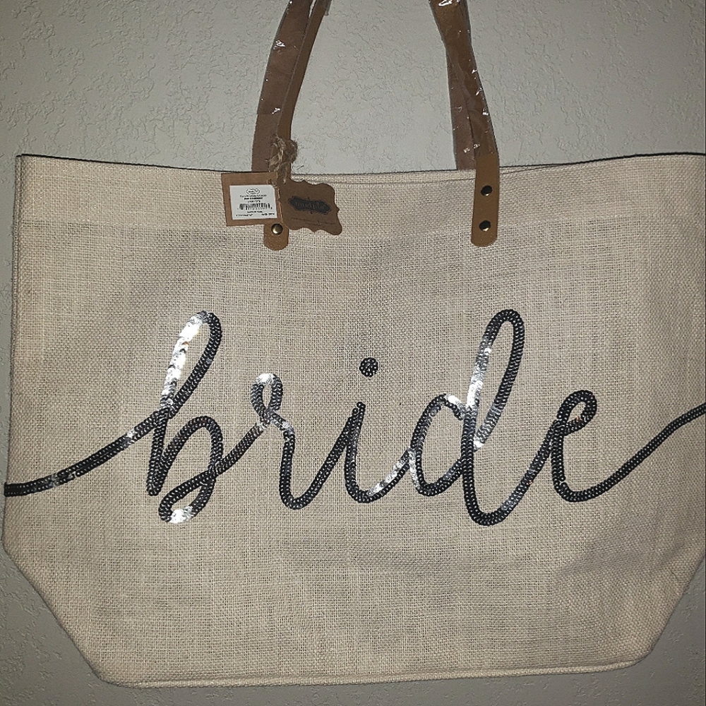 NEW: MudPie Bride Tote